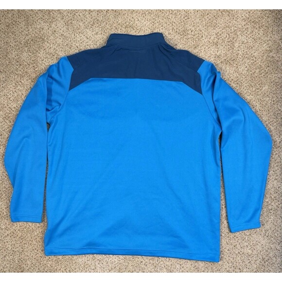Nike Golf Walt Disney World Tour Performance Pullover Mens 2XL Blue Quarter Zip - Picture 2 of 12